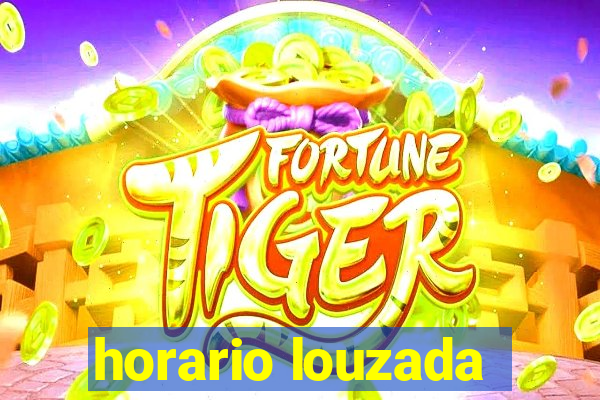 horario louzada